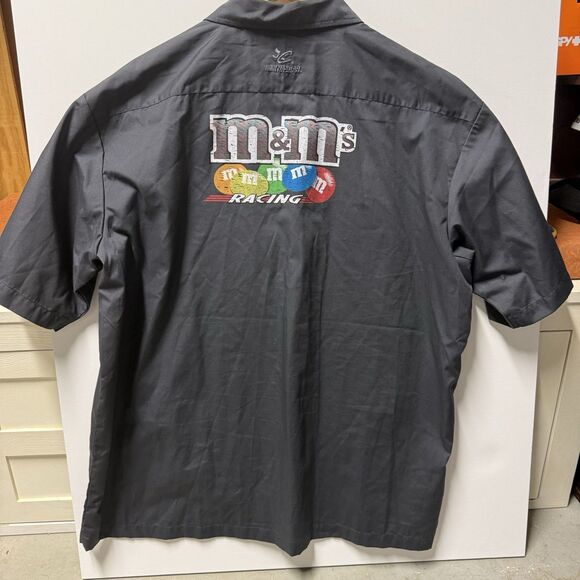 Chase Authentic NASCAR M&M Elliott Sadler Button Up Shirt Size XL - Picture 7 of 7